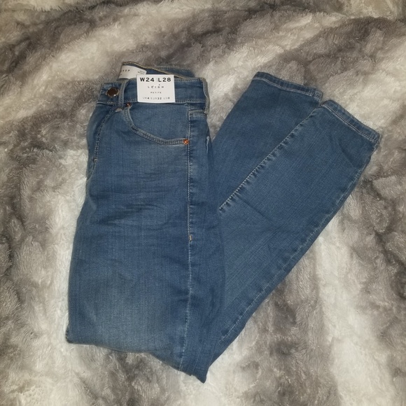 Topshop Denim - Topshop Leigh Jeans Size 0P